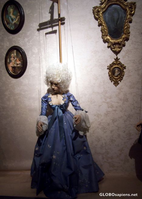 Postcard Puppet from the Mozart Opera/Puppet Museum