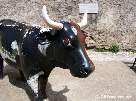 Postcard The Salzburg Bull Washer's memorial (Stierwascher)