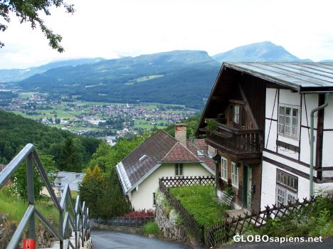 Postcard Houses in Bad Durrnberg