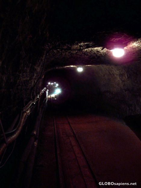 Postcard Tunnels of the Salt Mines