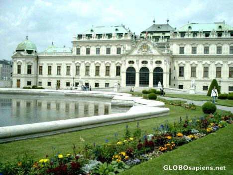 Postcard Schloss Belvedere