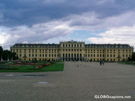 Postcard Schonbrunn Palace