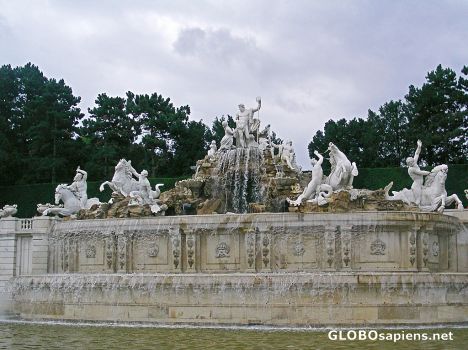 Postcard Neptune Fountain