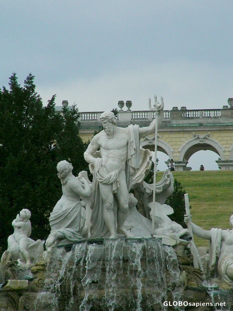 Postcard Neptune Fountain