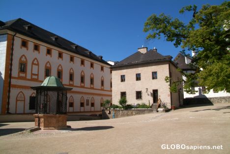 Postcard Salzburg (AT) - Festung's central well