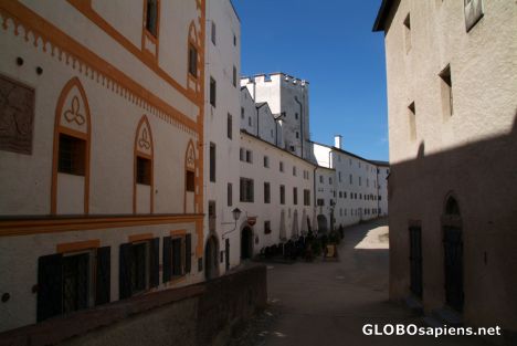 Postcard Salzburg (AT) - on the Festung's hill