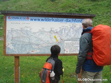 Postcard exploring the austrian Kaisergebirge