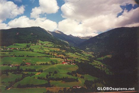 Postcard Austrian Alps