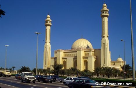 Postcard Mosque in Manama