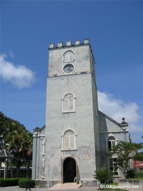 Postcard Church in Holetown