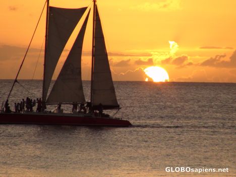 Postcard Sunset From Holetown - Barbados' Platinum Coast