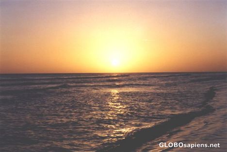 Postcard Sunset on Barbados