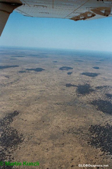 Postcard View over the central Kalahari