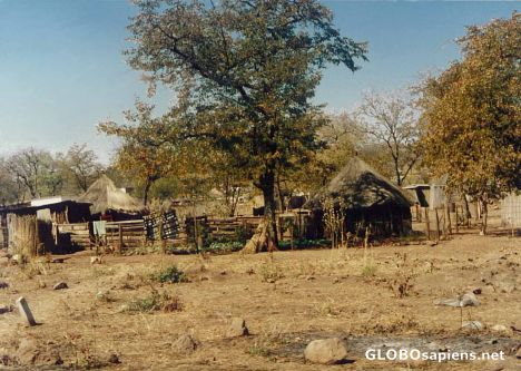 Postcard Kalahari Village