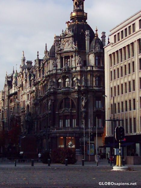 Postcard Streets of Antwerp