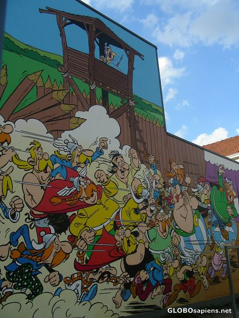 Postcard Asterix and Obelix 01