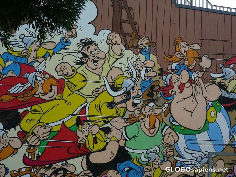 Postcard Asterix and Obelix 02