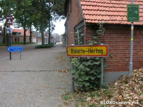 Postcard Leaving Baarle-Hertog forever