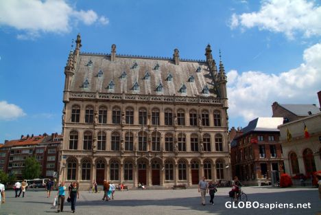 Postcard Leuven (BE) - the Grote Markt - take 2