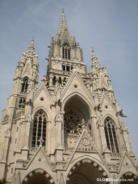 Postcard Notre Dame Church At Laken