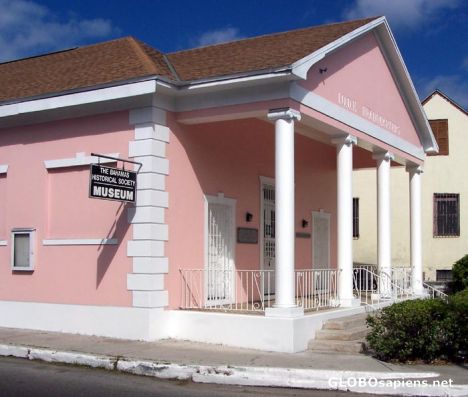 Postcard The CLOSED Bahamas Historical Society Museum