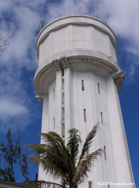 Postcard Bahamas`s Water Tower
