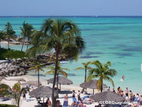 Postcard Cable Beach, New Providence Island