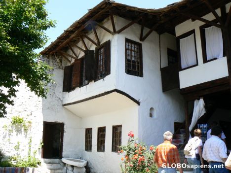 Postcard A Turkish house
