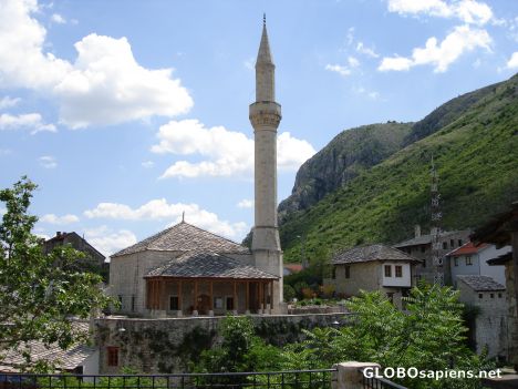 Postcard A mosque