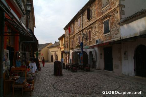 Postcard Mostar (BA) - the eastern alley in old town