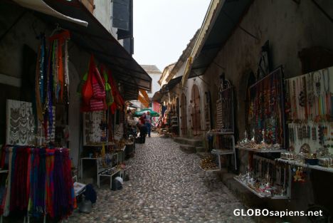 Postcard Mostar (BA) - the souvenir hell