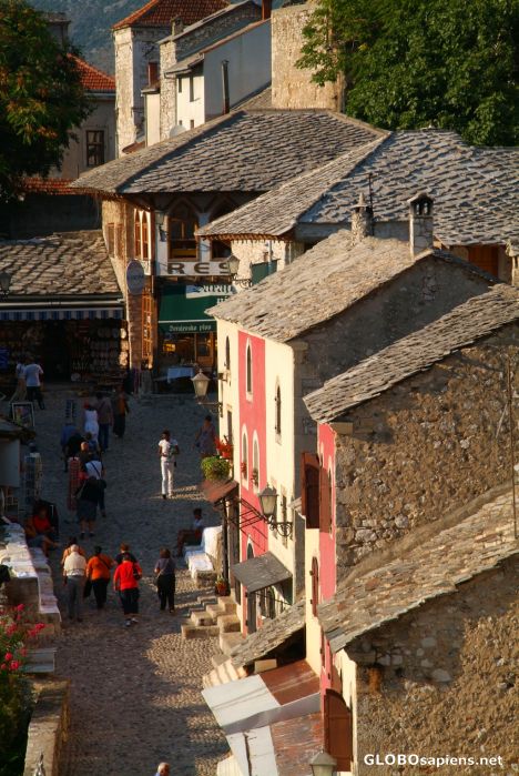 Postcard Mostar (BA) - the old east side