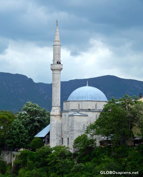 Postcard Mostar - Mosque
