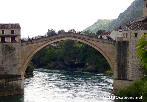 Postcard Old Bridge in Mostar