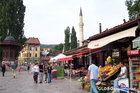 Postcard In Sarajevo.