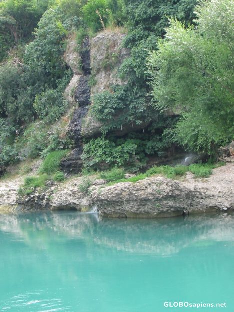 Postcard The beauty of the river Neretva