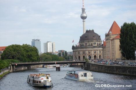Postcard River Cruise in Berlin, Germany