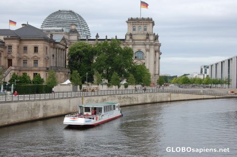 Postcard River Cruise Berlin