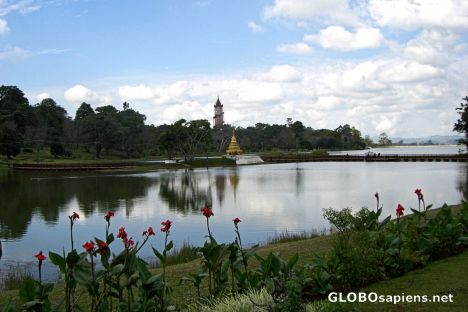 Postcard Kandawgyi Royal Botanical Gardens, Maymyo