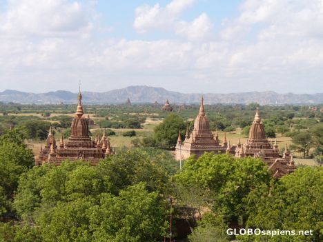 Postcard Bagan - Myanmar
