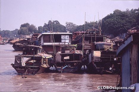 Postcard Harbour of Mandalay