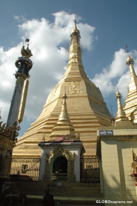 Postcard Sule Pagoda