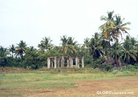 Postcard Ruins of a Old Palace, Bago