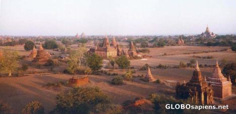 Postcard Bagan Sunset