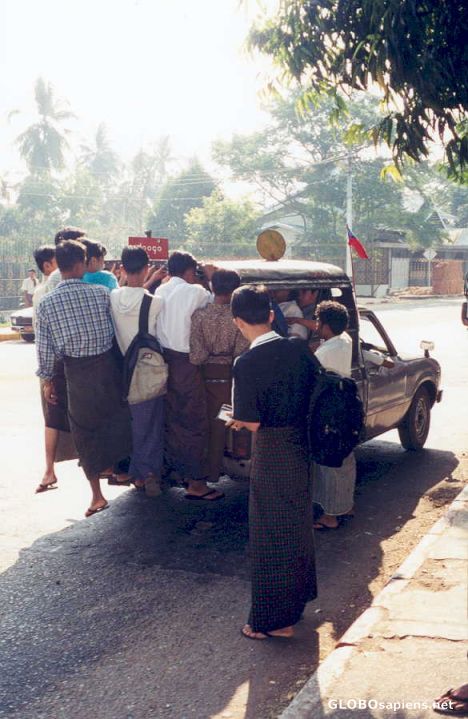 Postcard Burmese 