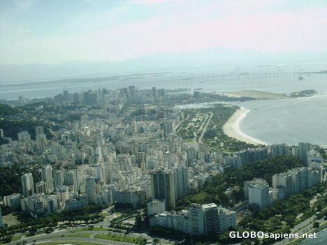 Postcard Rio by Air