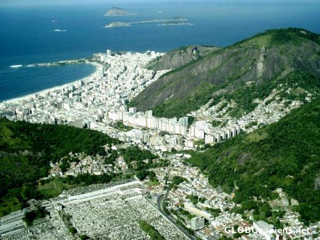 Postcard Rio by Air