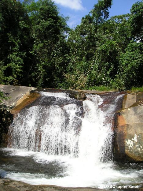 Postcard Cachoeira da Toca - Toca Waterfall 2