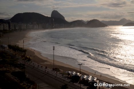 Postcard Rio de Janeiro (BR) - the Copacabana view