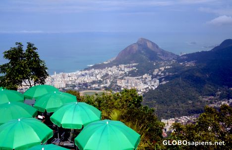 Postcard Rio de Janeiro (BR) - the view of Leblon